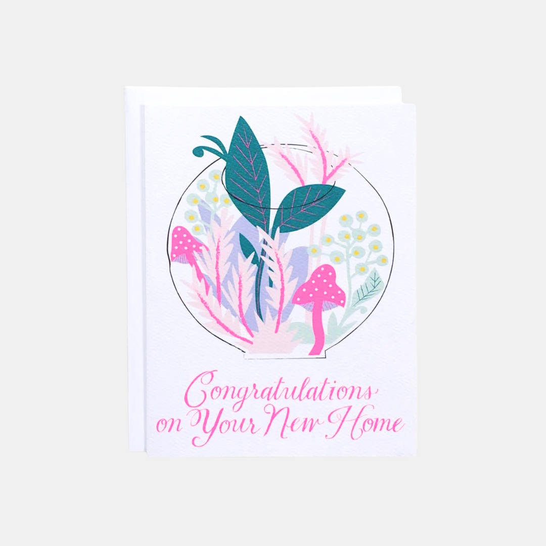 New Home Terrarium Card