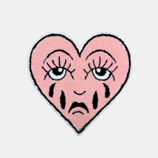 Crying Heart Rug
