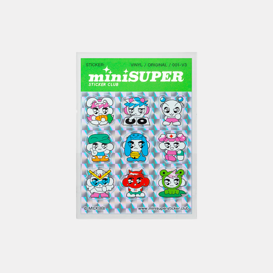 Milky Crew Sticker Sheet