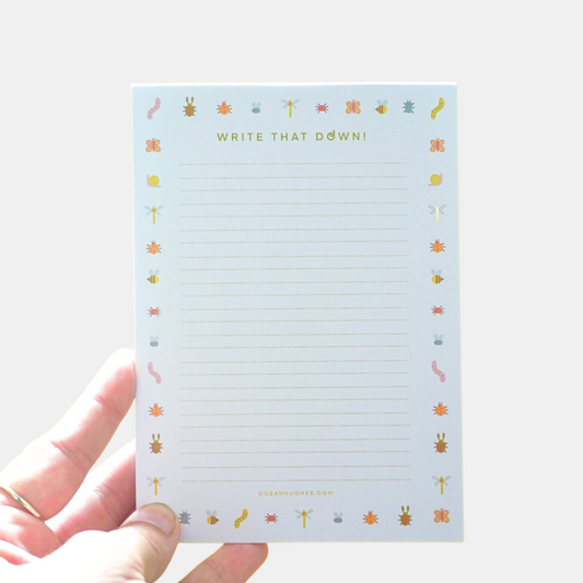 Write That Down Notepad
