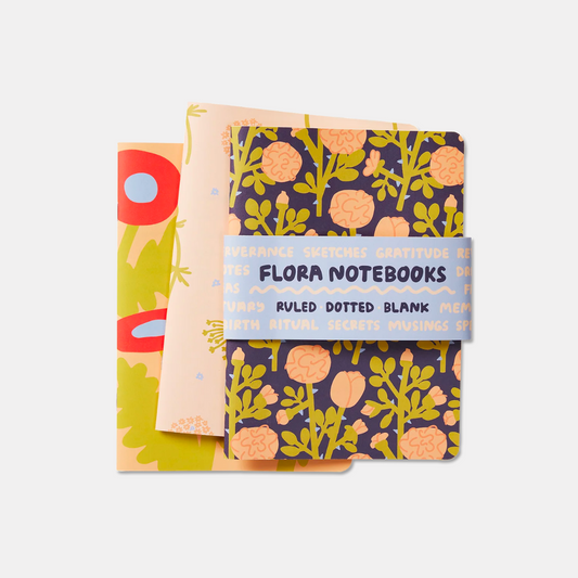 Flora Notebook Set