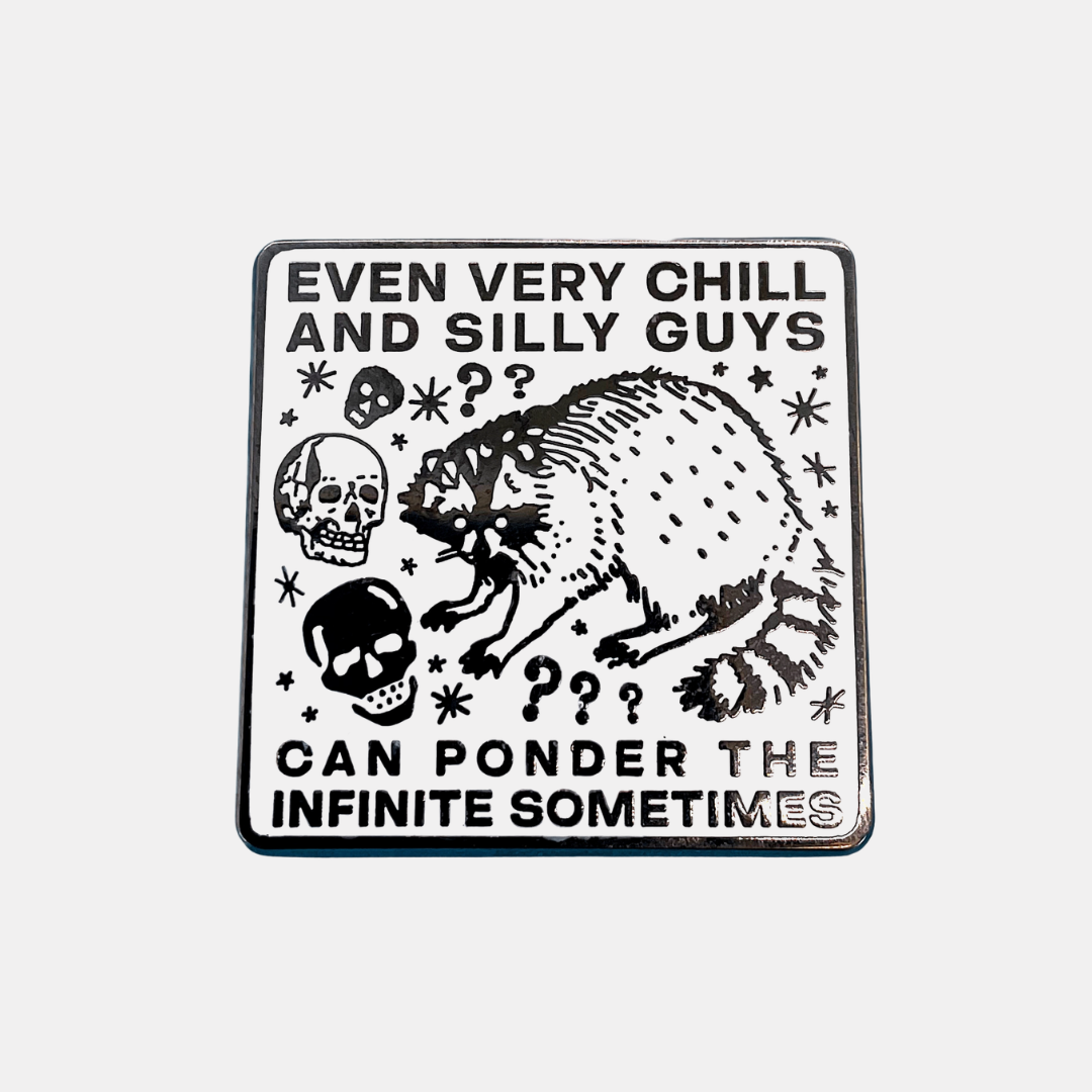 Ponder The Infinite Enamel Pin