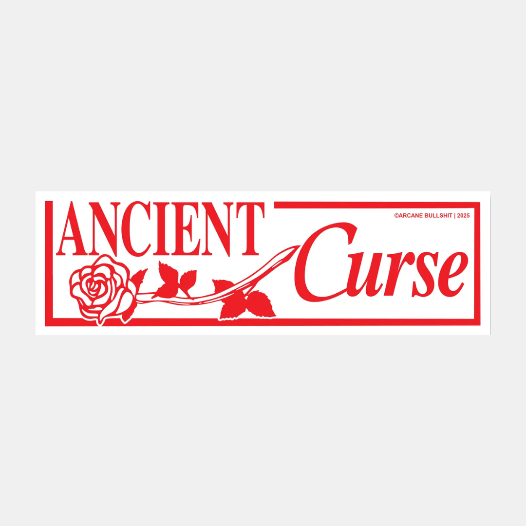 Ancient Curse Bumper Sticker