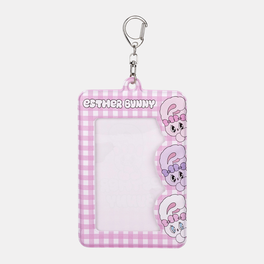 Esther Bunny Photo Frame Keychain