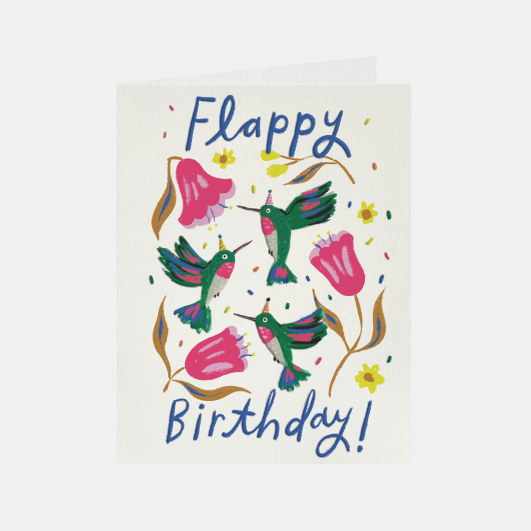 Flappy Birthday Card