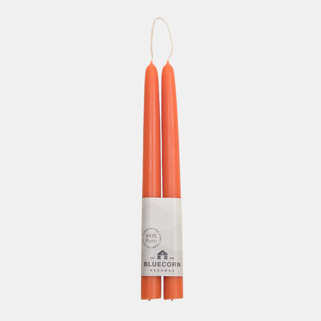 Apricot Taper Candles