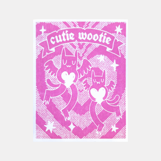 Cutie Wootie Card