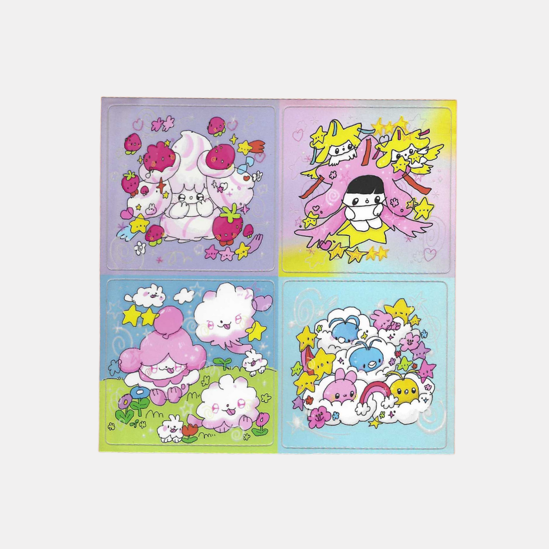 Cute Pokemon Sticker Sheet