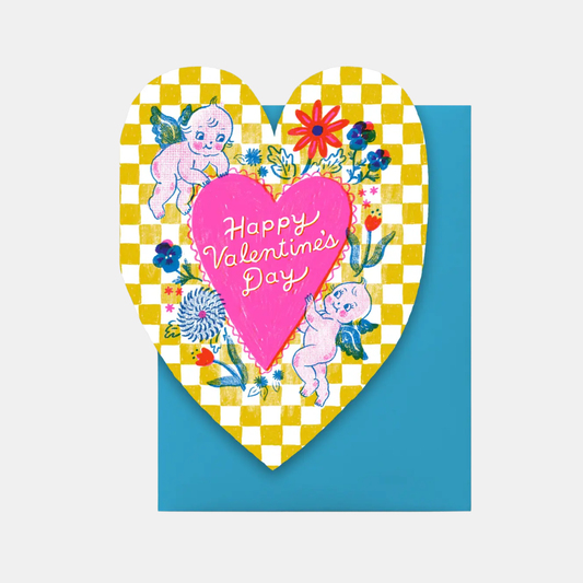 Happy Valentine's Day Heart Card