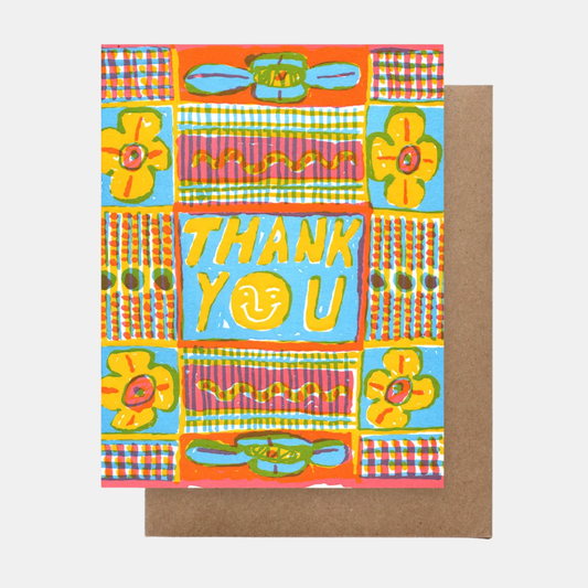 Thank You Cheerful Rug Card