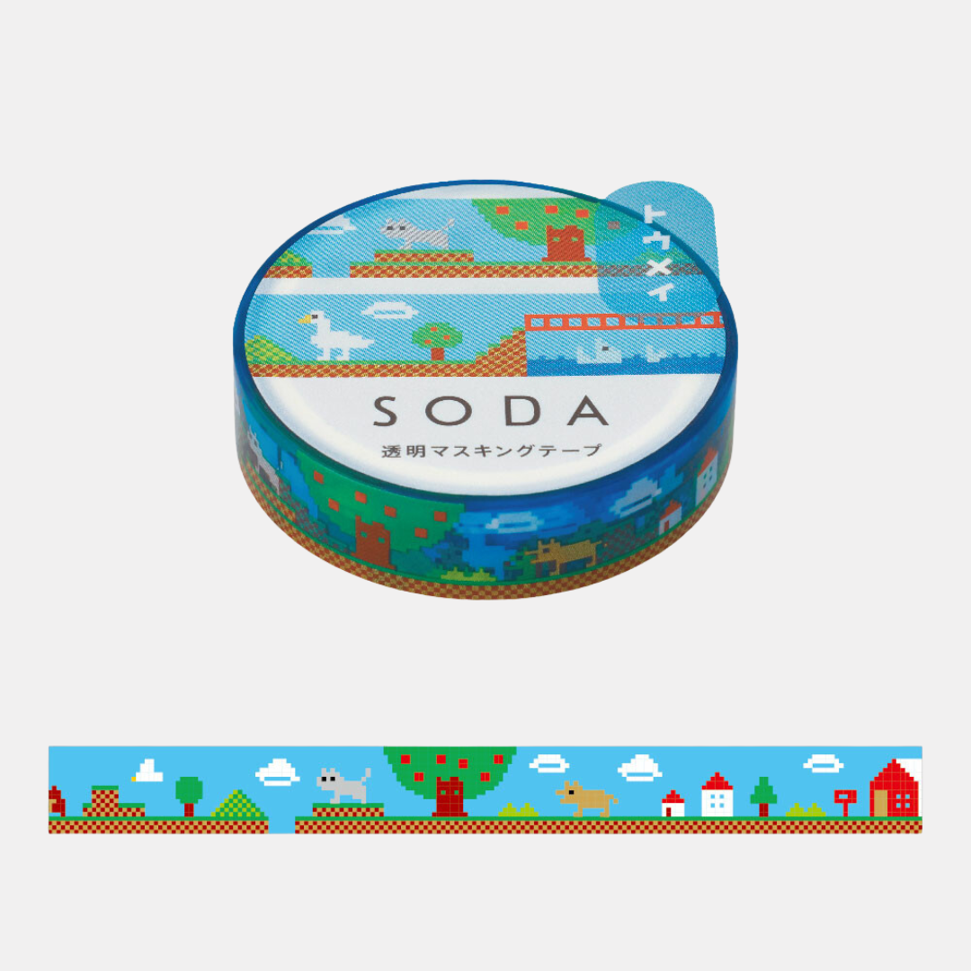 Soda Pixel World Washi Tape