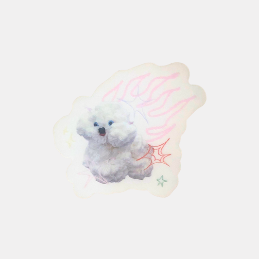 Yarn Dog Sticker