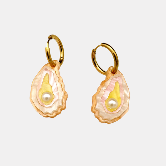 Mini Oyster Earrings