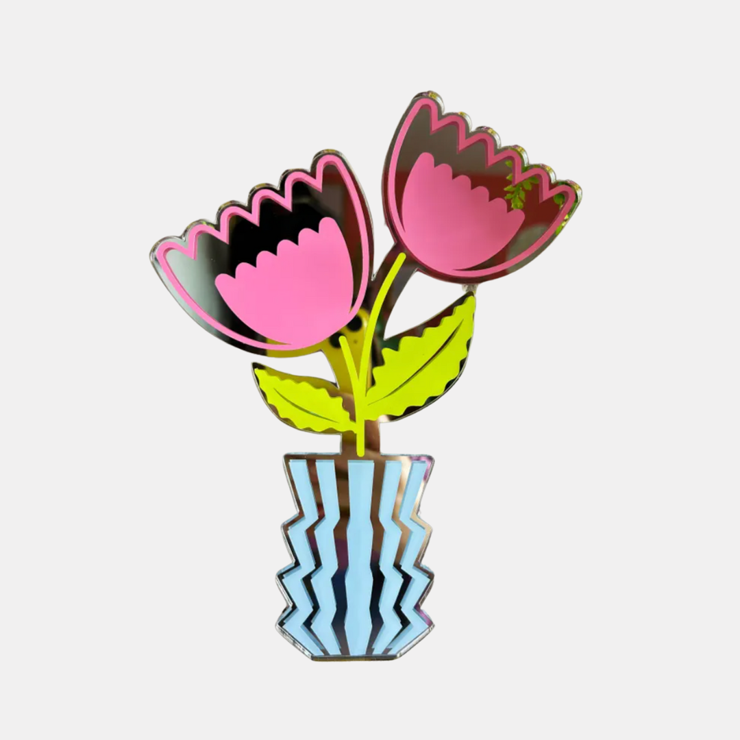 Tulip Vase Mirror