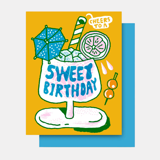 Sweet Birthday Cocktail Card