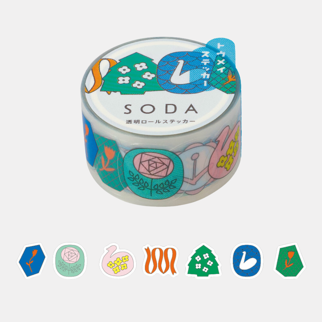 Soda Graphic Nature Washi Tape
