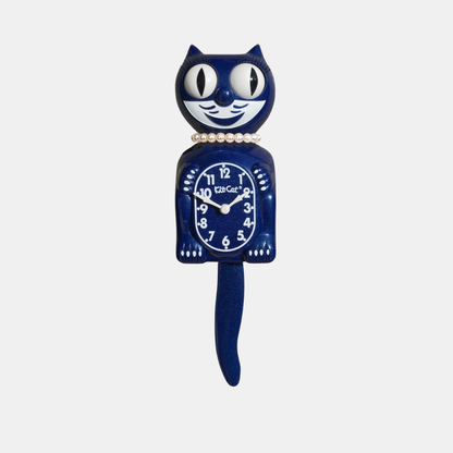 Galaxy Blue Kit-Cat Klock