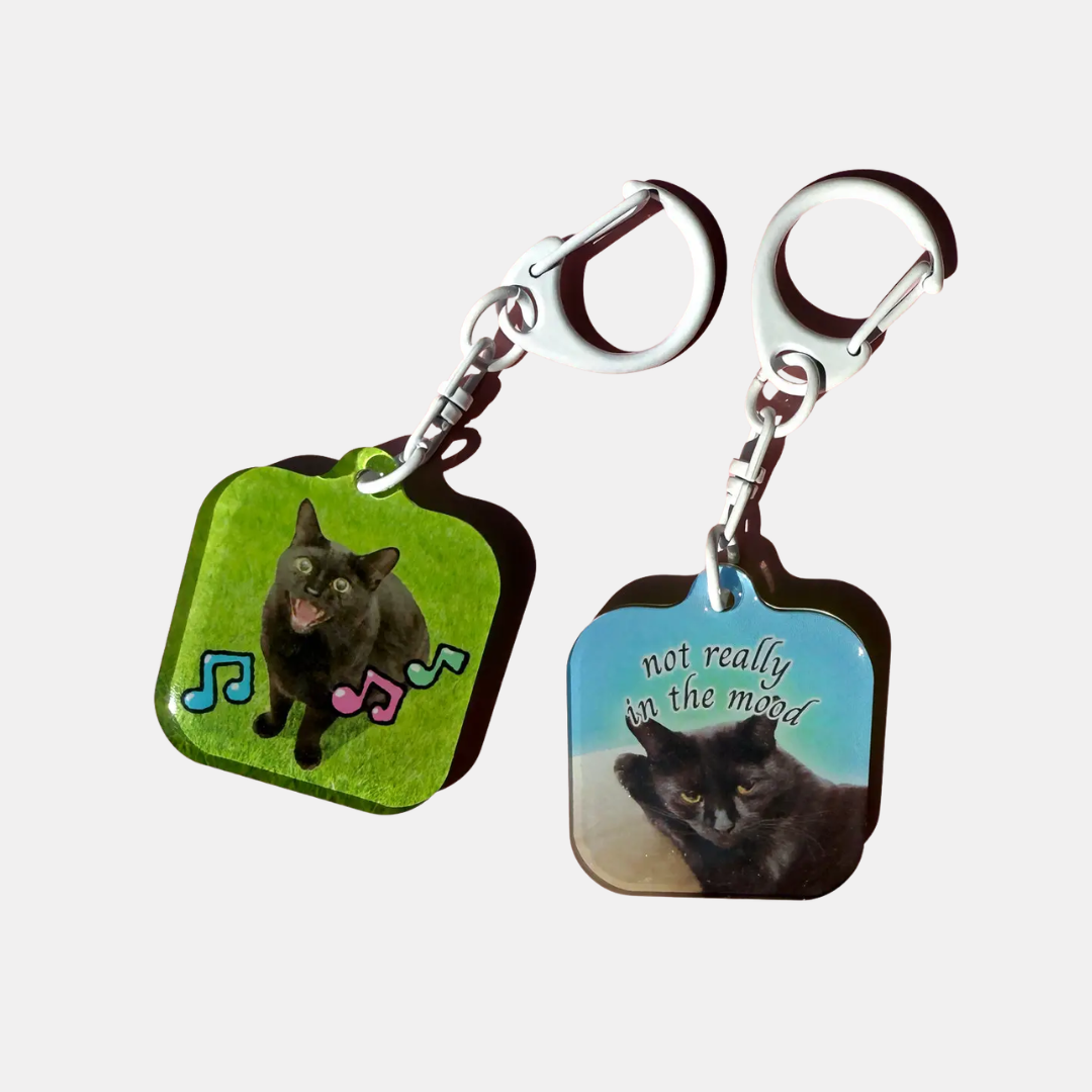 Teddy Mood Keychain