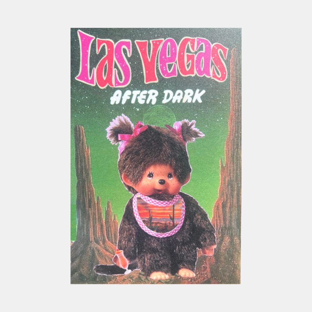 Las Vegas After Dark Postcard