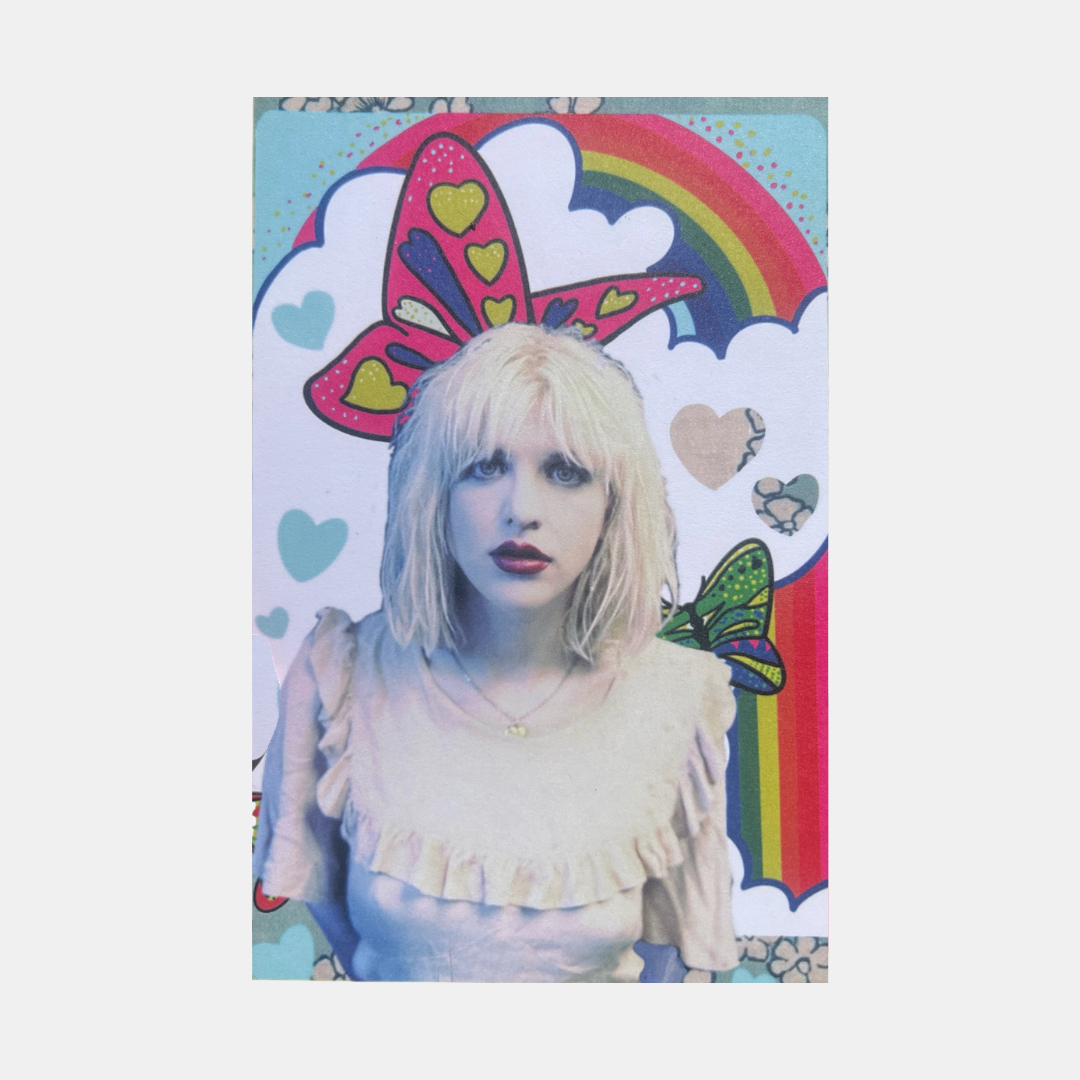 Courtney Love Postcard