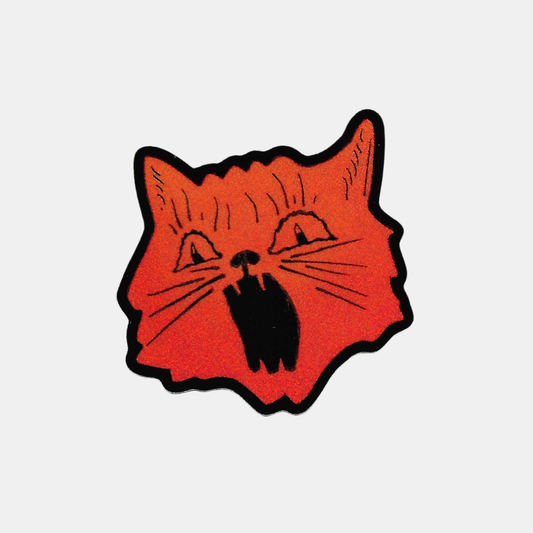 Yowling Cat Sticker