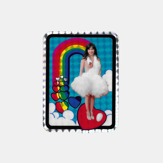 Red Carpet Swan Sticker