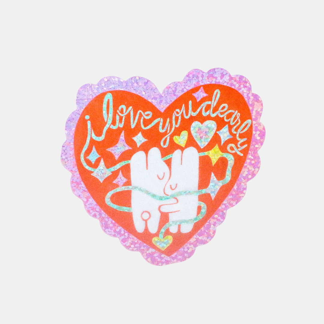 I Love You Dearly Sticker