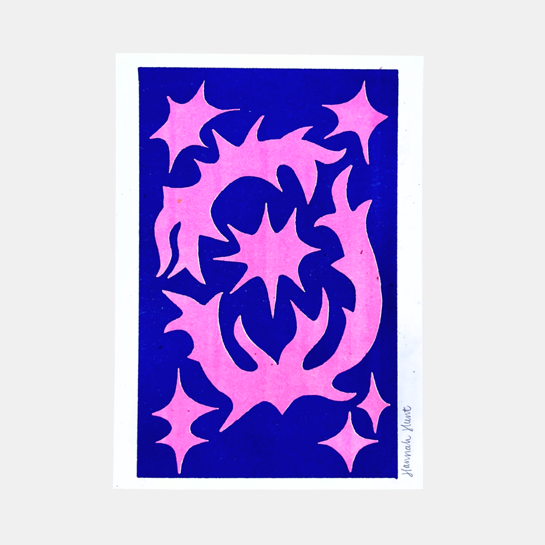 Stars and Thorns Mini Print