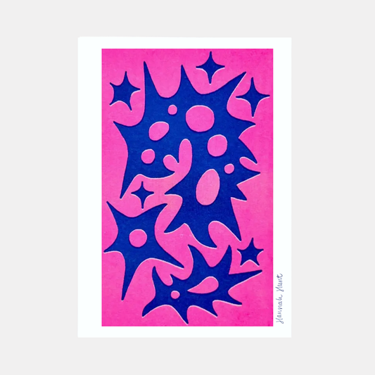 Abstract Celestial Mini Print