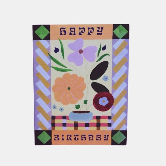 Happy Birthday Blooms Card