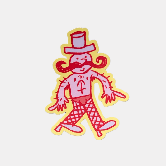 Fancy Man Sticker