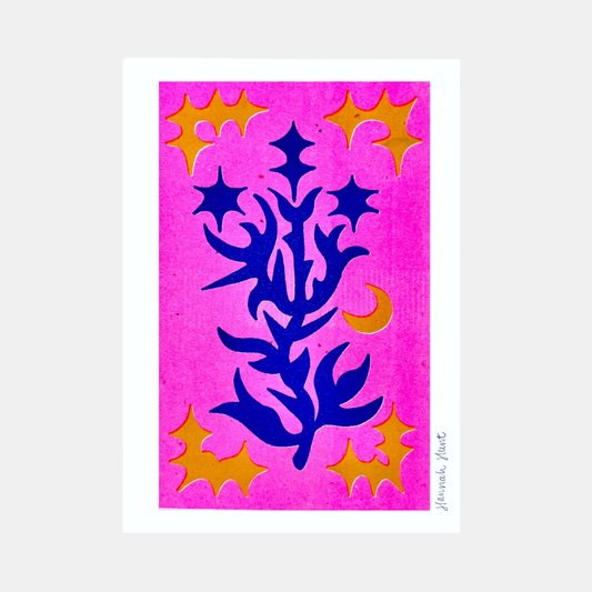Celestial Bloom Mini Print