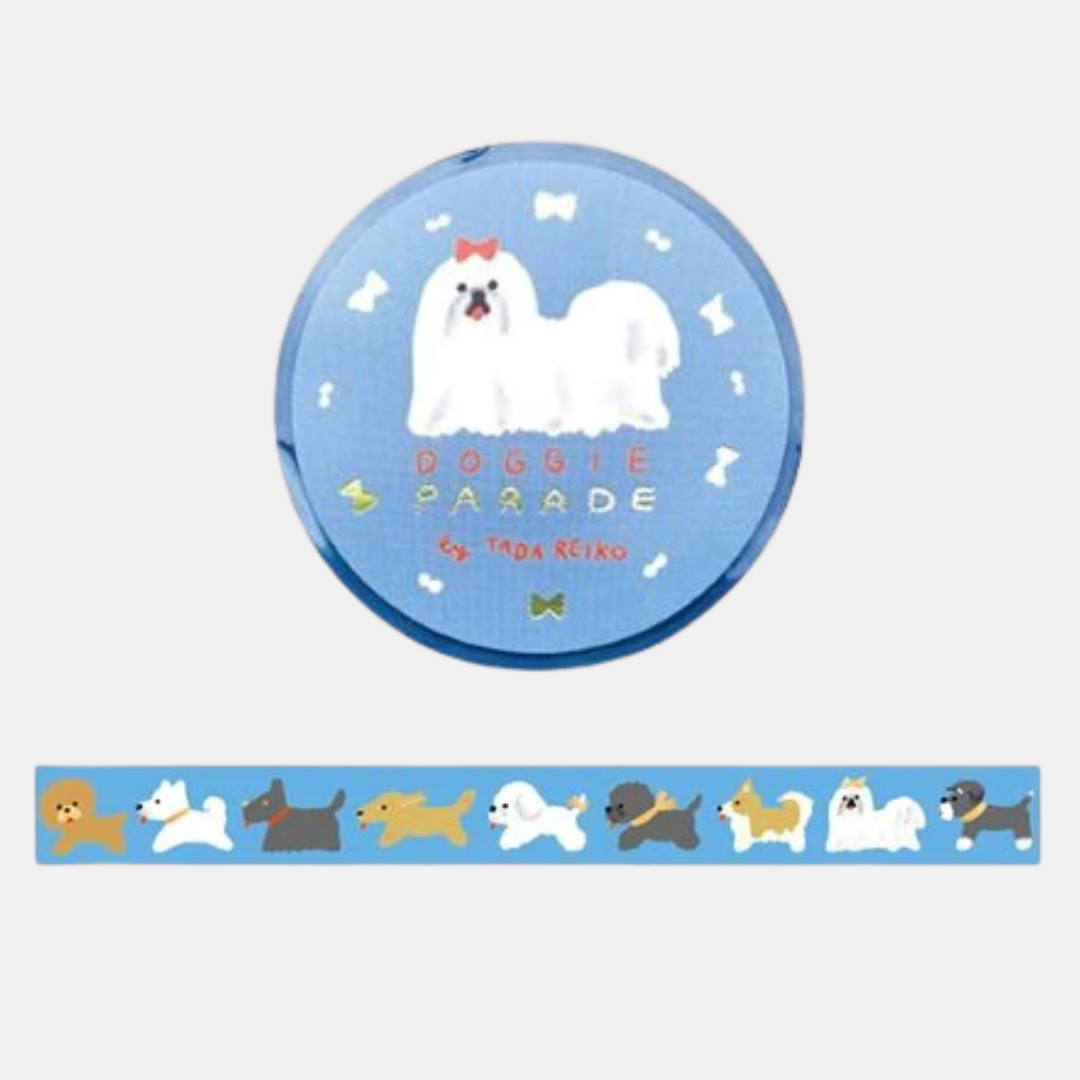 Doggie Parade Washi Tape