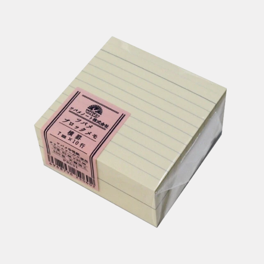 Tsubame Ruled Memo Block