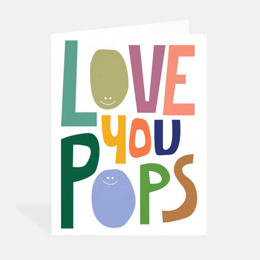 Love You Pops Card