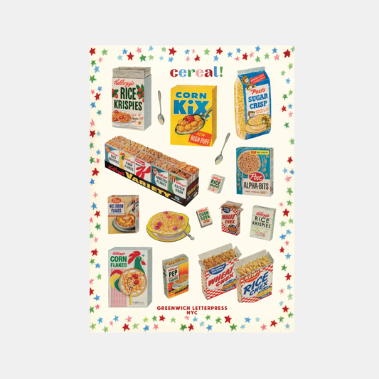 Cereal Sticker Sheet