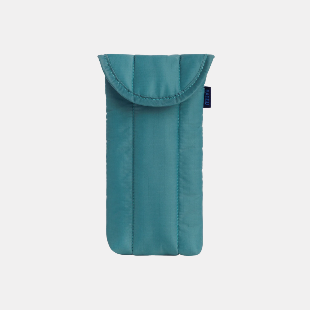 Peacock Puffy Glasses Sleeve