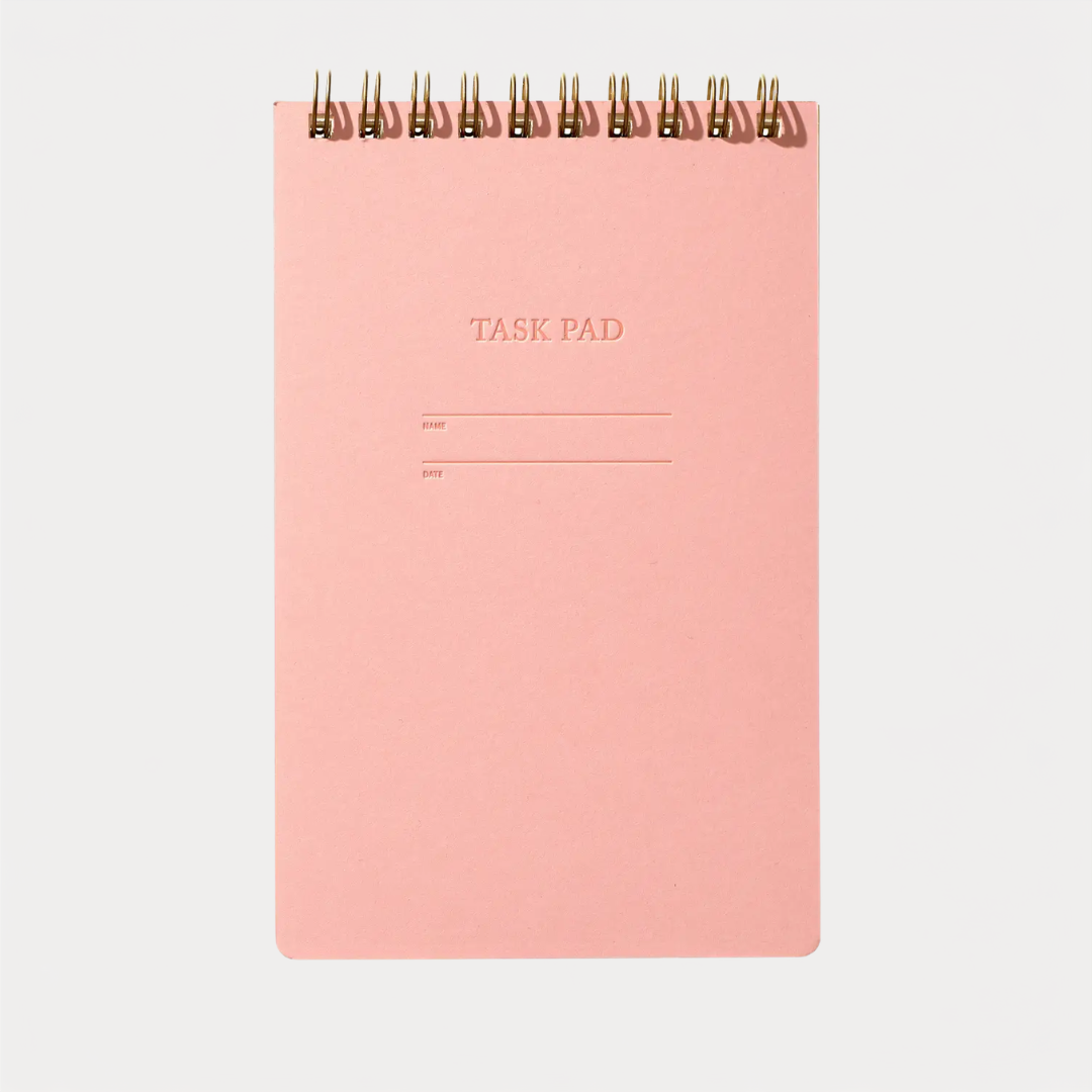 Pink Lemonade Task Pad Notebook