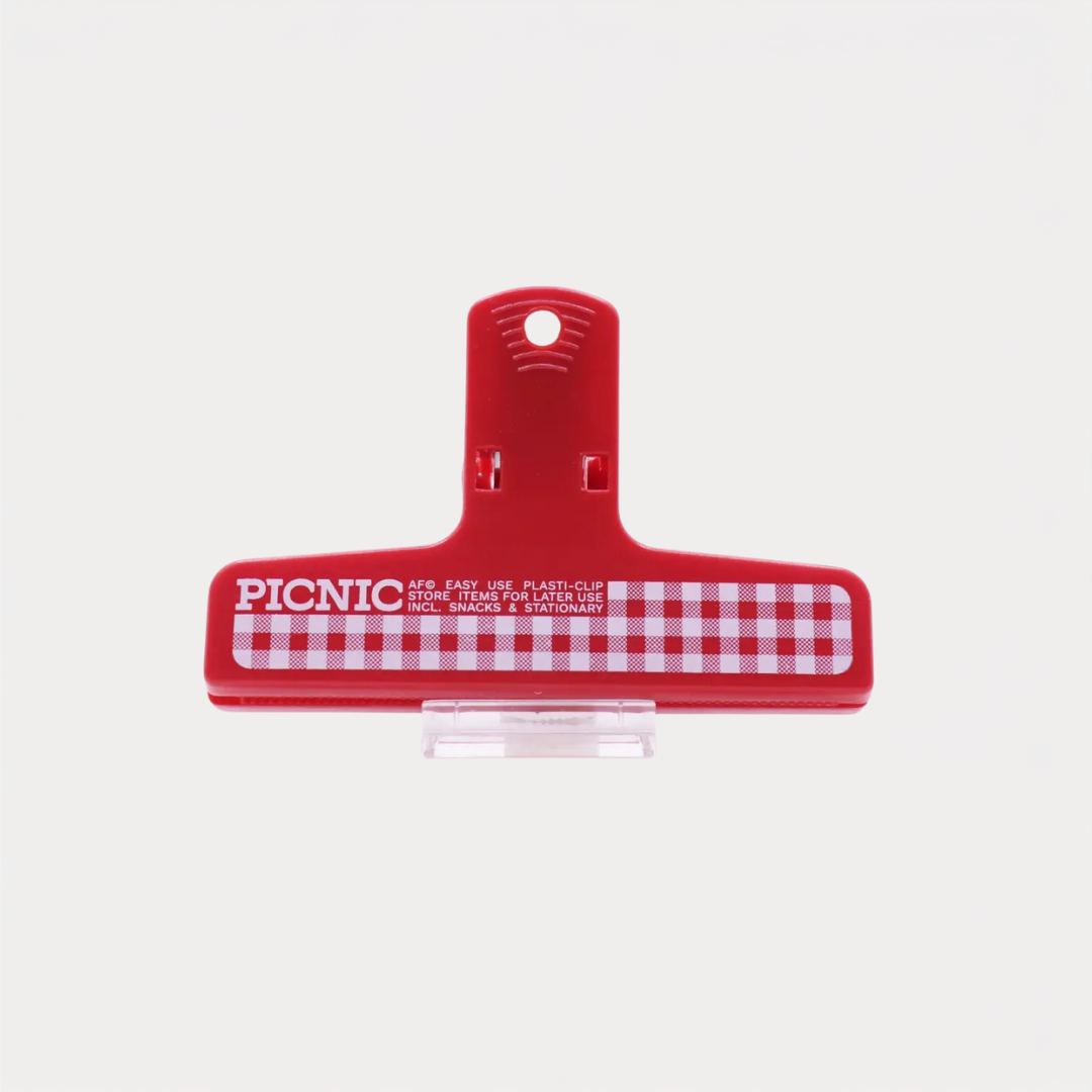 Red Picnic Plasticlip