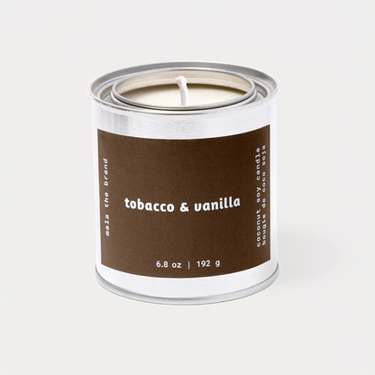 Tobacco + Vanilla Soy Candle