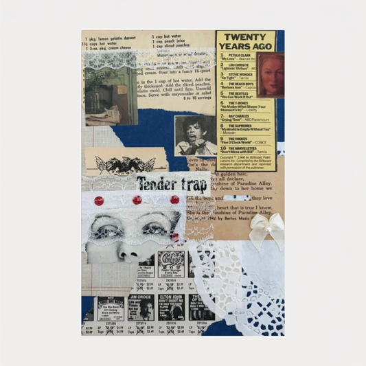 Tender Trap Collage Print