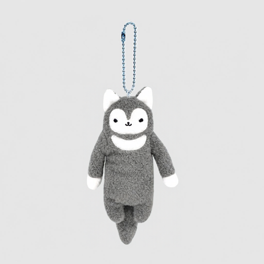 Wolf Fumofumo-San Plush Keychain