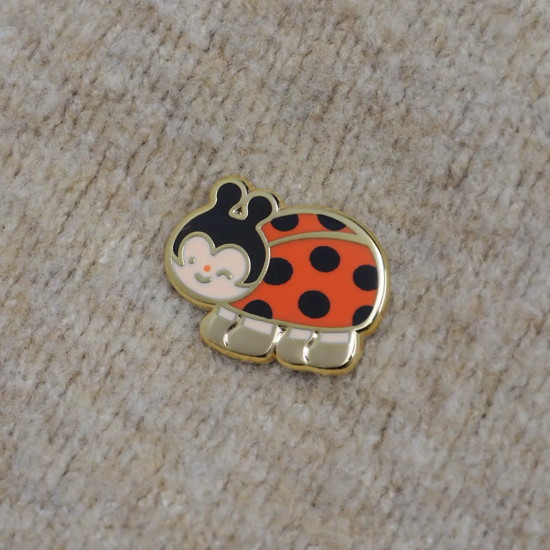 Ladybug Enamel Pin