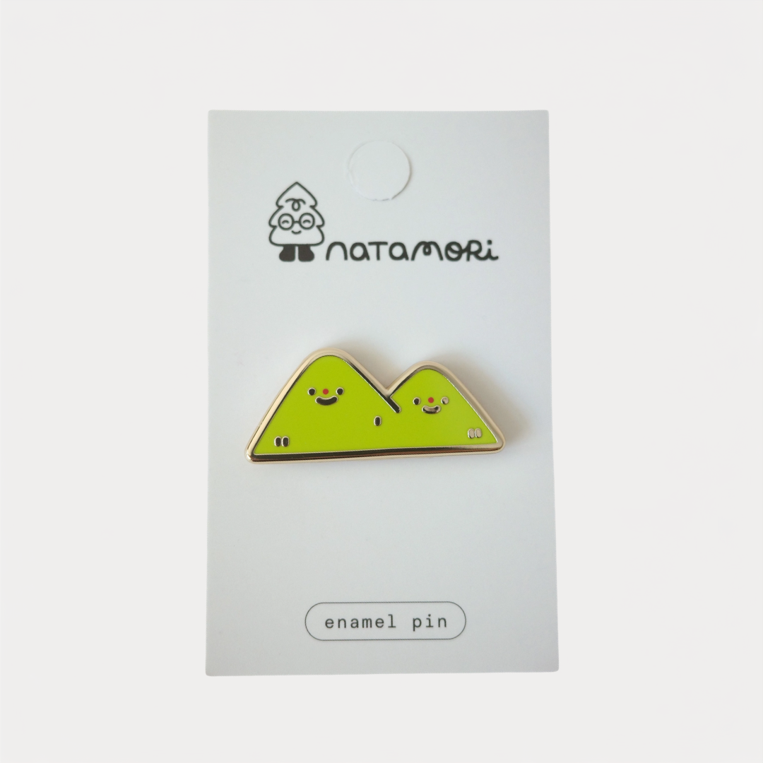 Hills Enamel Pin