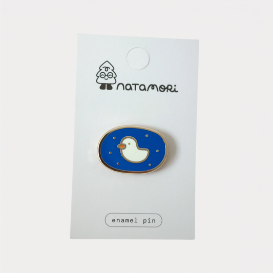 Lake Duck Enamel Pin
