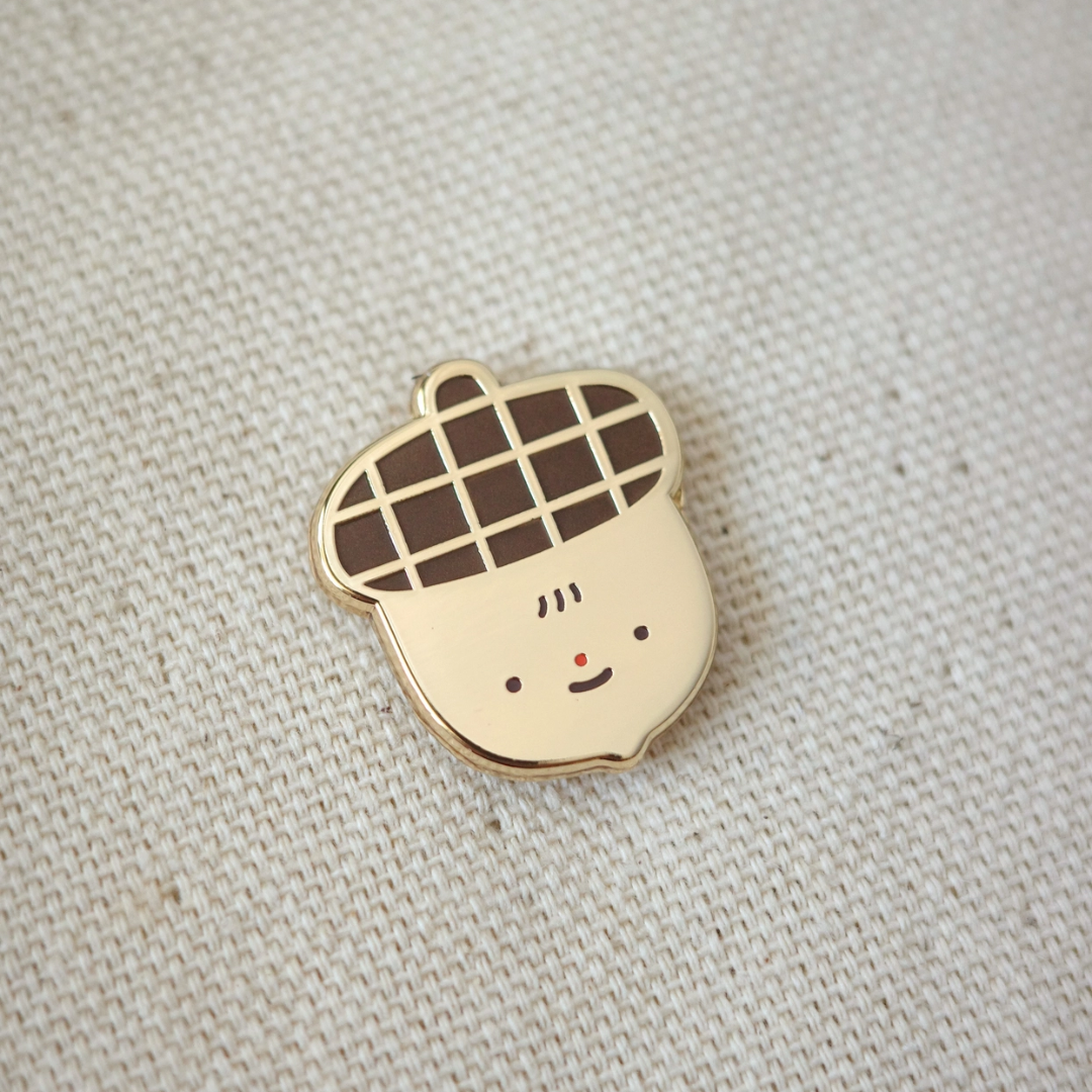 Acorn Enamel Pin