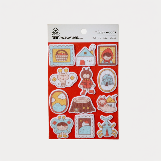 Fairy Woods Felt Sticker Sheet