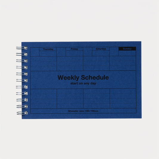 Blue Dayfree Weekly Schedule