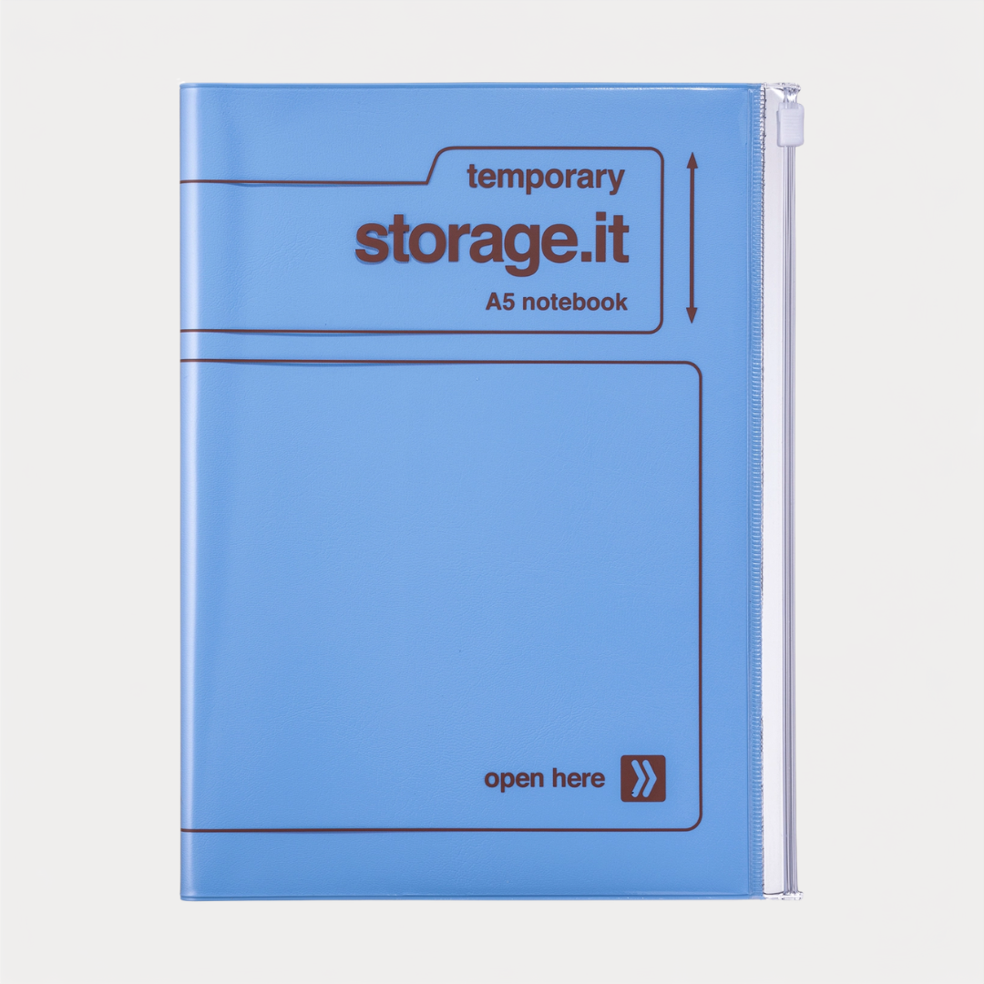 Blue Storage.it A5 Notebook