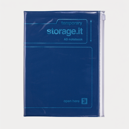 Navy Storage.it A5 Notebook